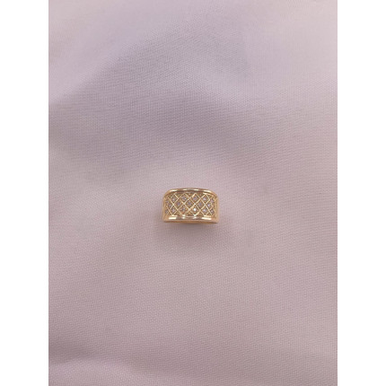 Anel Favo de Diamantes