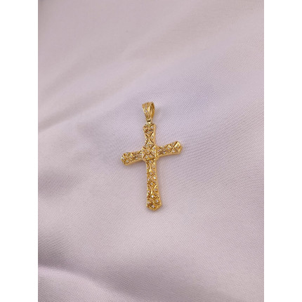 Pingente Cruz com Diamantes