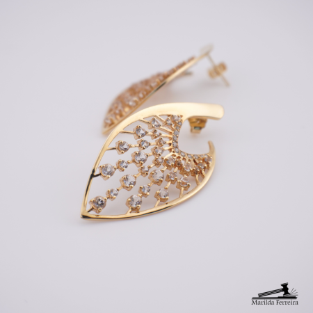 Brincos Folha Vivara