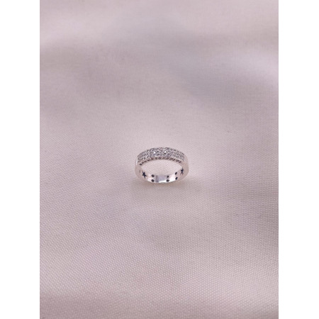 Anel Pavê de Diamantes