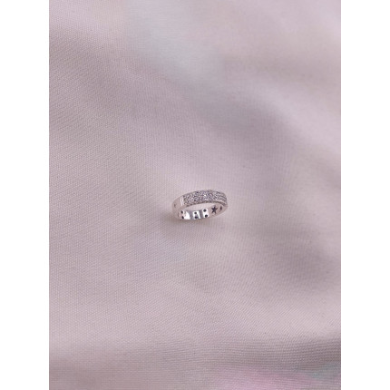 Anel Pavê de Diamantes