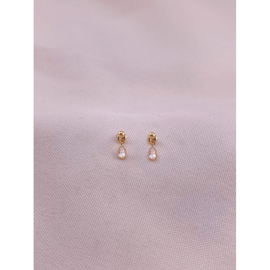 Brincos Gota de Cristal