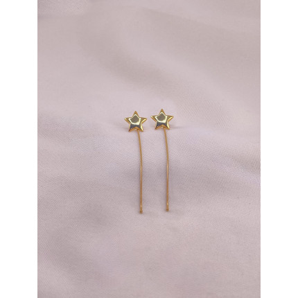 Brincos Estrela Alongados