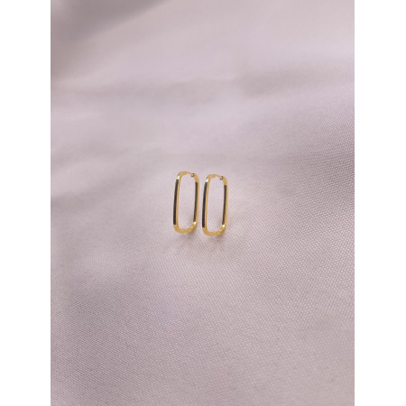 Brincos Argola Quadrada