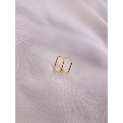 Brincos Argola Quadrada