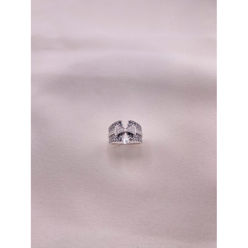 Anel Laço com Diamantes