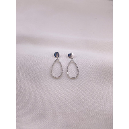 Brincos Gota com Diamantes Vivara