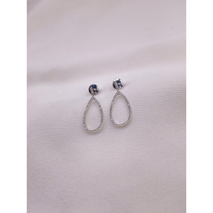 Brincos Gota com Diamantes Vivara