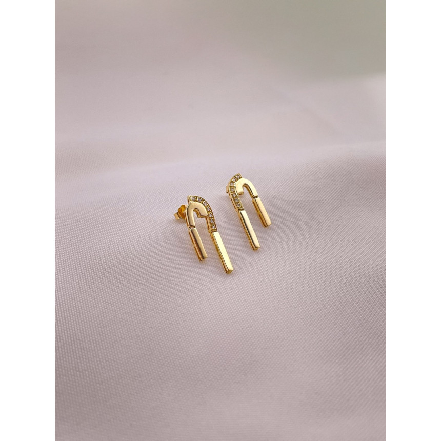 Brincos com Diamantes