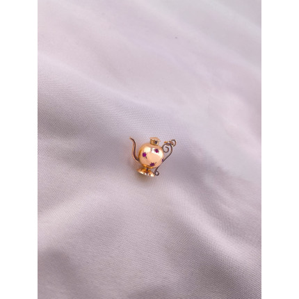 Pingente Jarro com Rubis