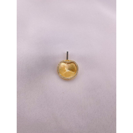 Pingente Orgânico com Diamantes