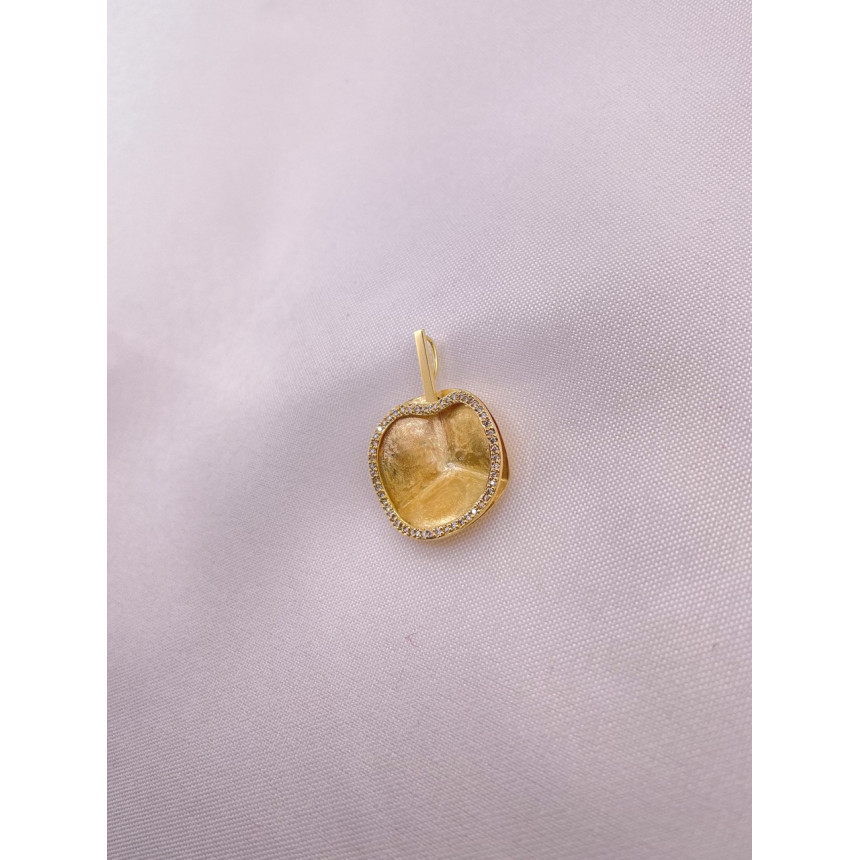 Pingente Orgânico com Diamantes