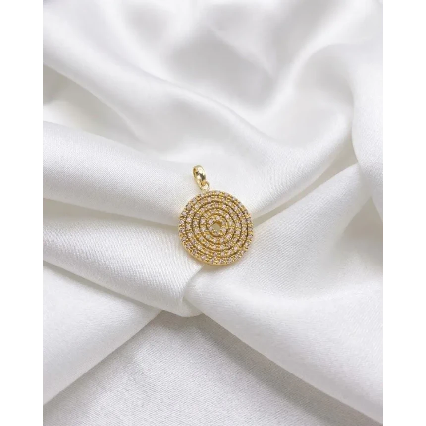Pingente Mandala Diamantes