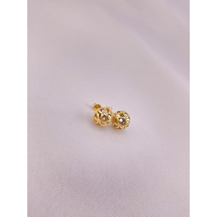 Brincos Esfera Vazada