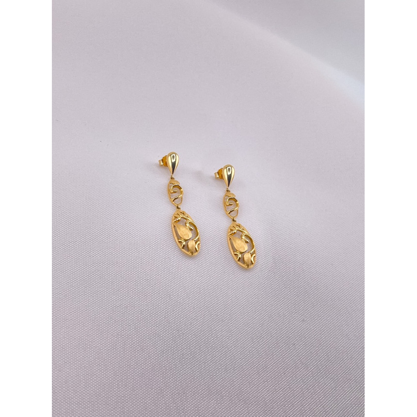 Brincos Alongados Vazados