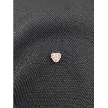 Pingente Coração de Diamantes