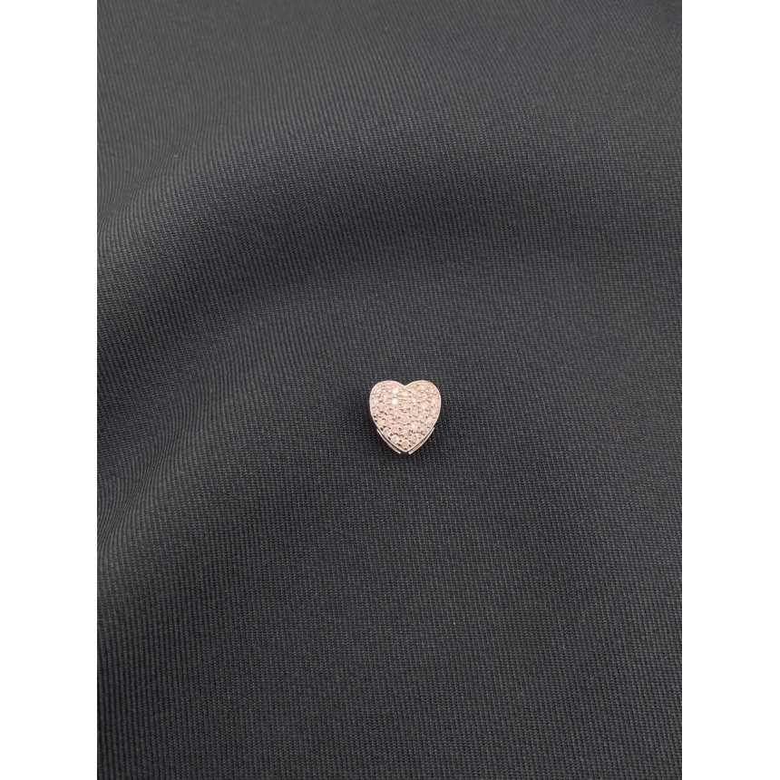 Pingente Coração de Diamantes