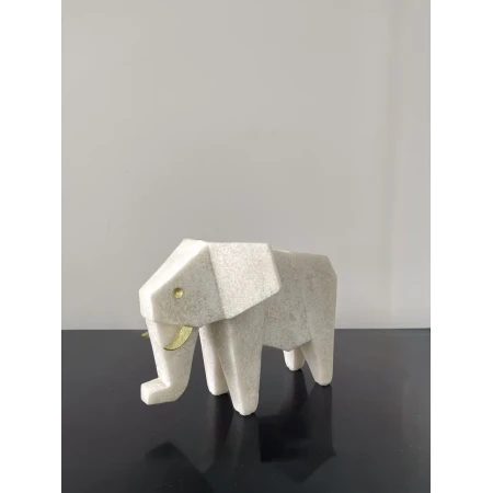 Elefante Mármore Decorativo
