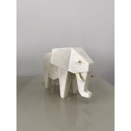 Elefante Mármore Decorativo
