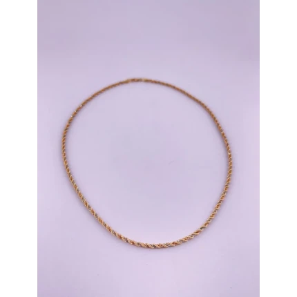 Corrente Malha Corda Três Tons