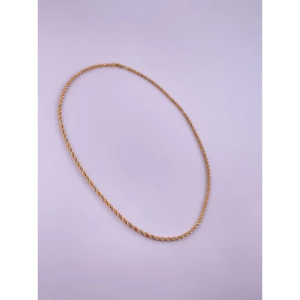 Corrente Malha Corda Três Tons