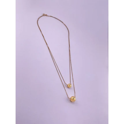 Corrente Degradê de Esferas