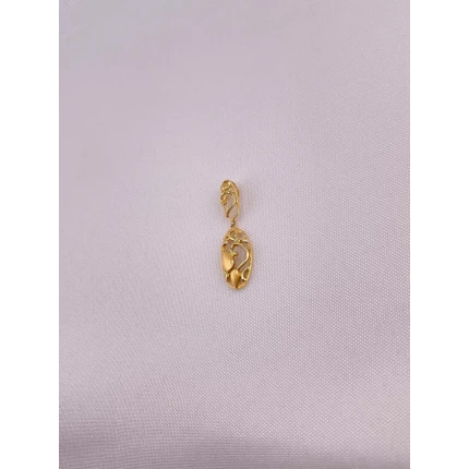 Pingente Gota Vazada