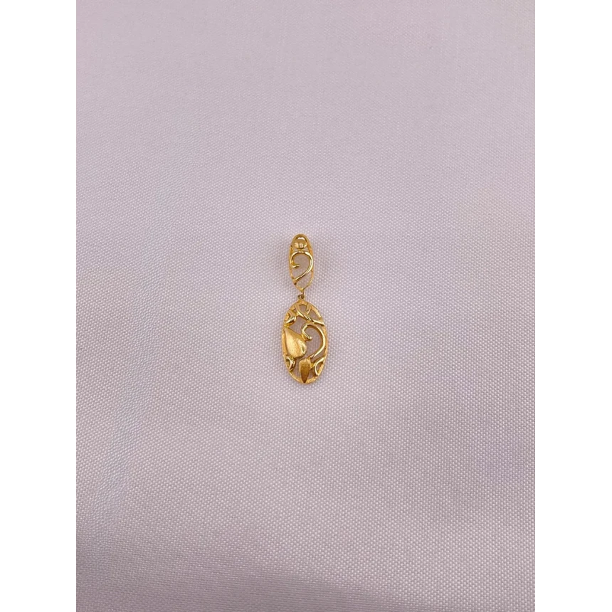 Pingente Gota Vazada