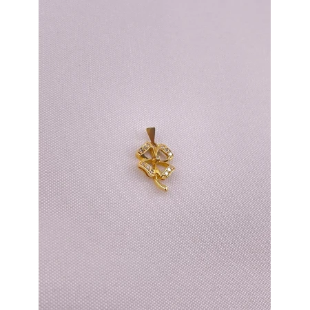 Pingente Trevo da Sorte em Diamantes