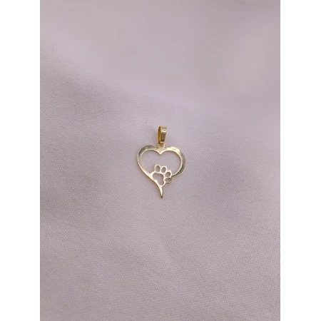 Pingente Coração Animal