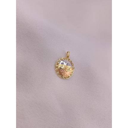 Pingente Escrava Três Tons