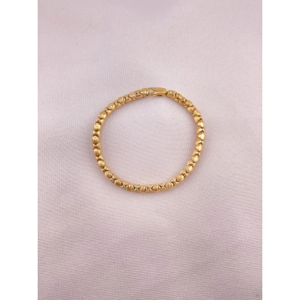 Pulseira Ouro Escovado