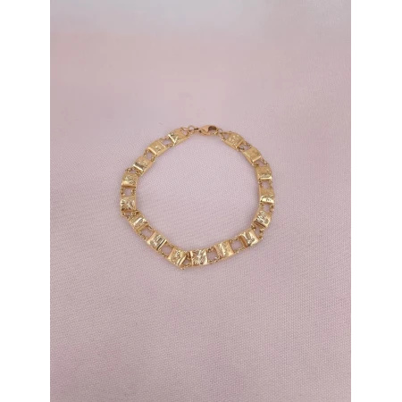 Pulseira Placas Modelos Escrava