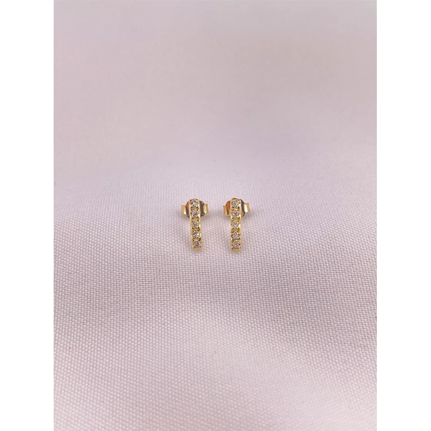 Brincos Frontal Diamantes