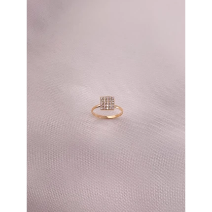 Anel Chuveiro de Diamantes