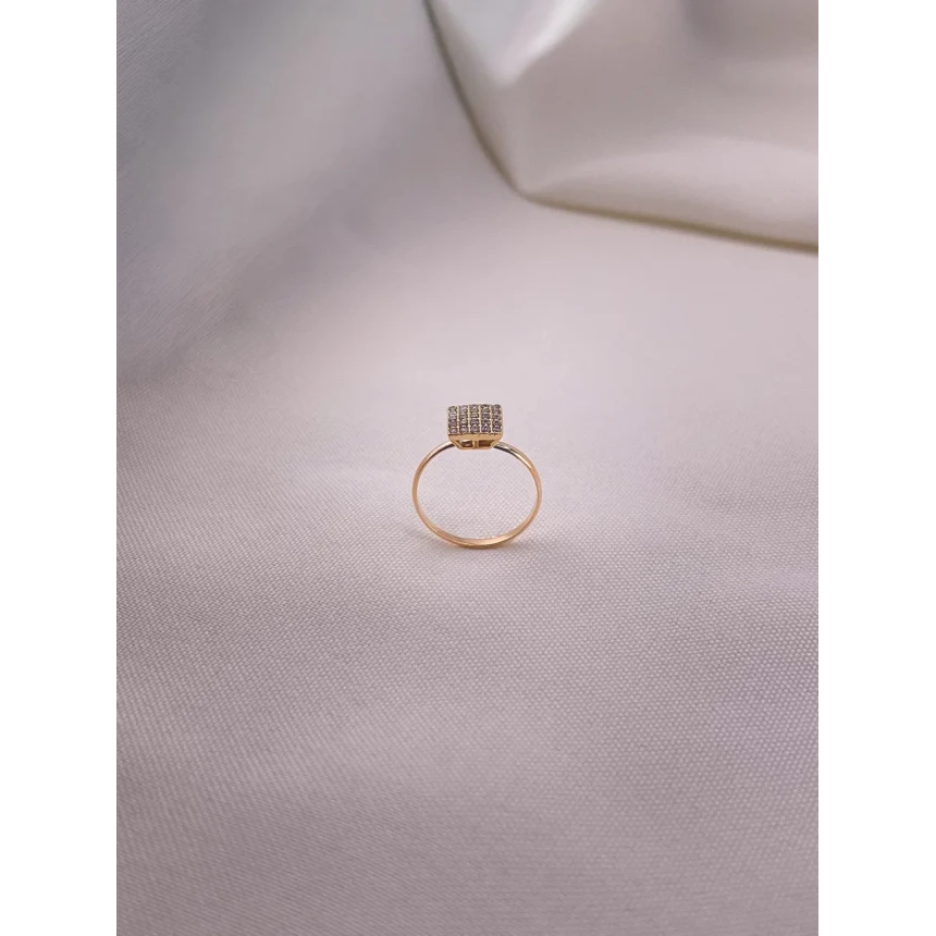 Anel Chuveiro de Diamantes