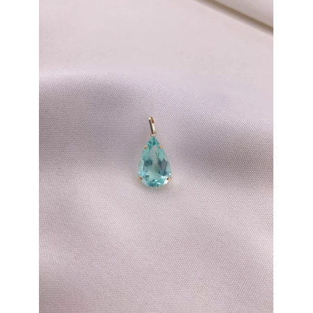 Pingente Gota com Zircônia