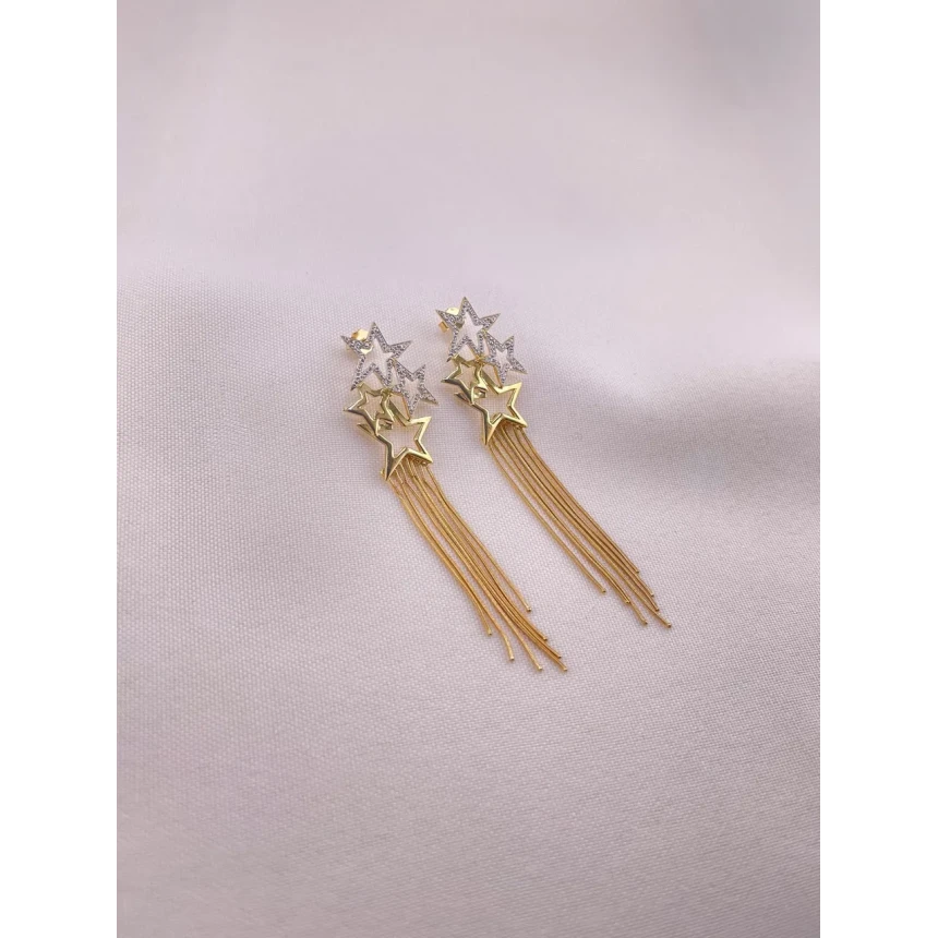 Brincos Estrelas Cadentes