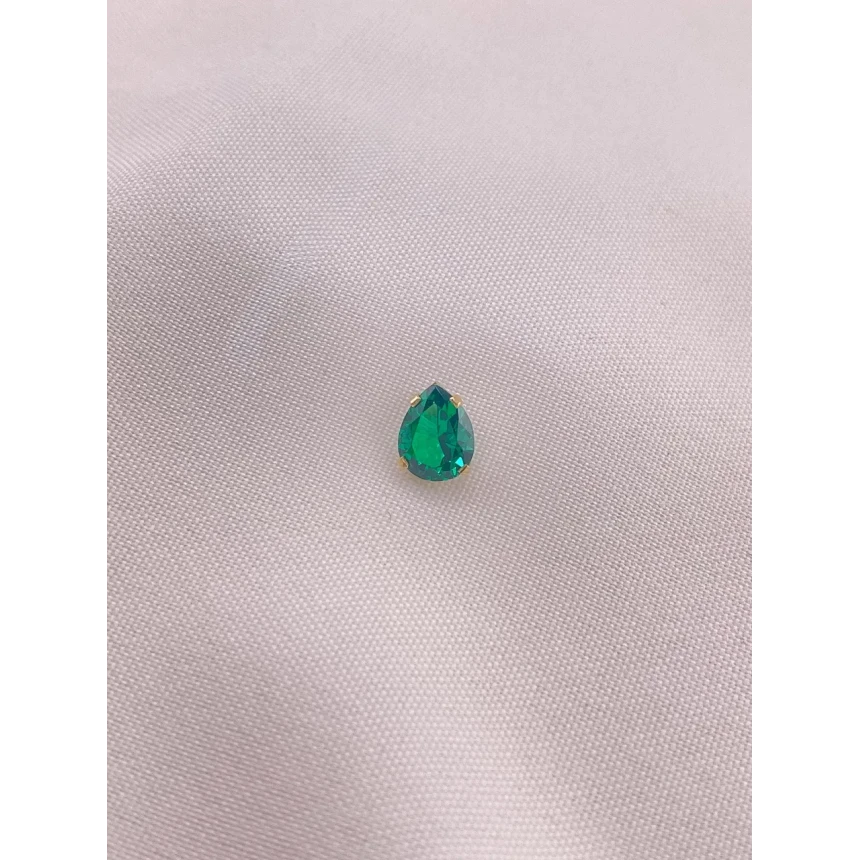 Pingente Gota Zircônia