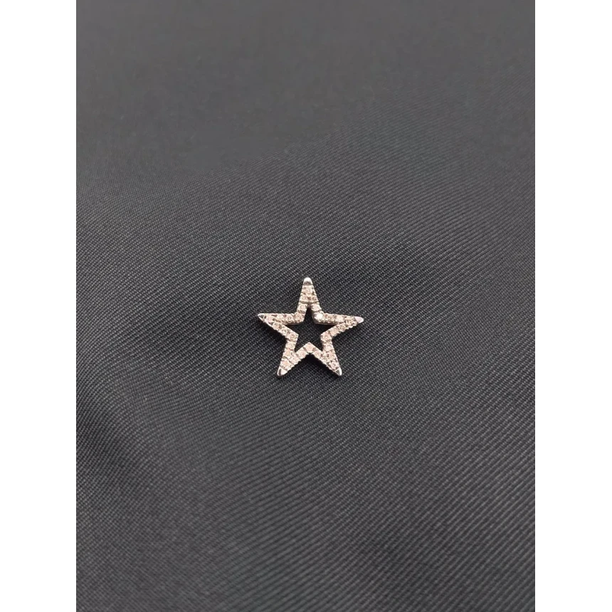Pingente Estrela de Diamantes