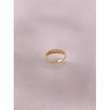 Anel Favo com Diamantes