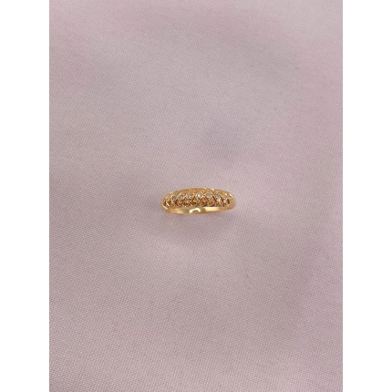 Anel Favo com Diamantes