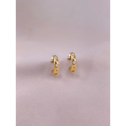 Brincos Argola Estrelas