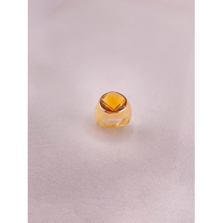 Anel Topázio Amarelo