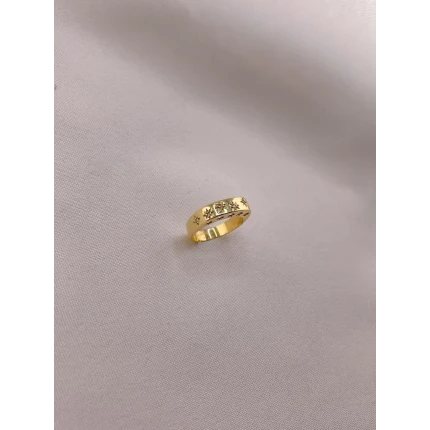 Anel Estrelas com Diamantes