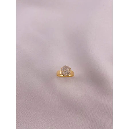 Anel Chuveiro com Diamantes