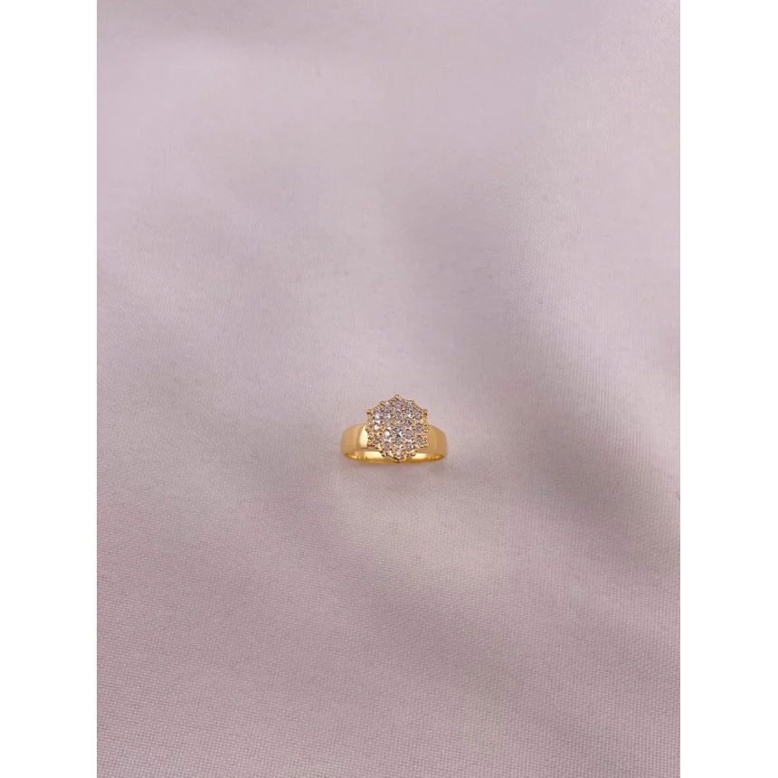 Anel Chuveiro com Diamantes