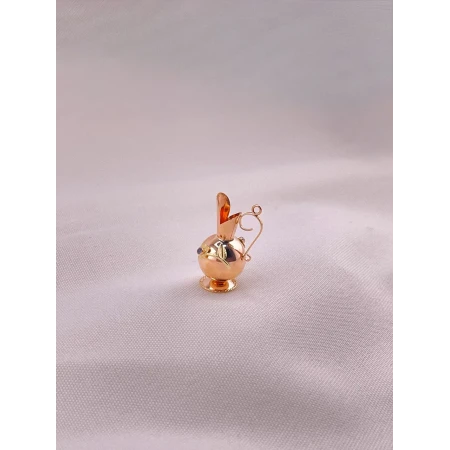 Pingente Jarro com Rubi e Safira