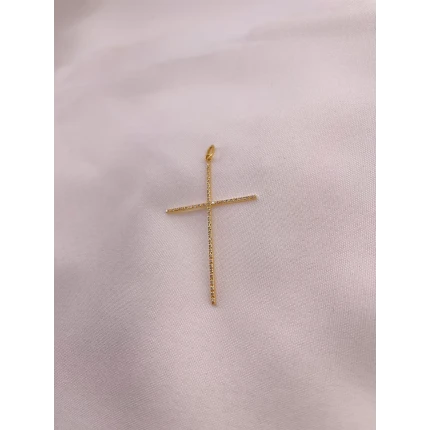 Pingente Cruz de Diamantes