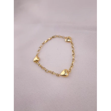 Pulseira Corações